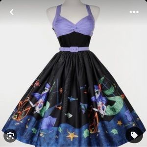 Pinup couture Edie mermaid  dress